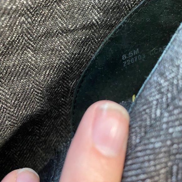 BOC‎ Bendell Black Leather Sweater Ankle Boot 8.5  BROKEN ZIPPER RIGHT - Picture 8 of 8